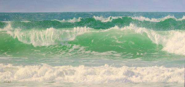- Oil on Board, Painting by Shane Couch, measuring 29 x 59 cm (H x W) framed at 43 x 74 cm £1800